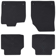 Auto tepih 4 pcs Crna prikladno za Audi Q4 etron 2022- Guma