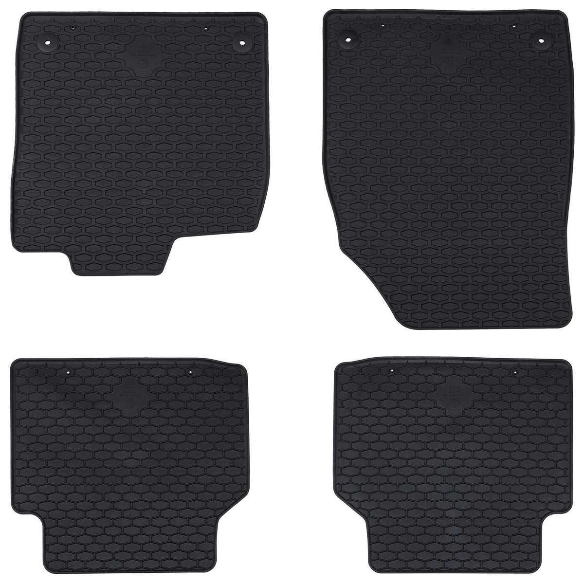 Auto tepih 4 pcs Crna prikladno za Audi Q4 etron 2022- Guma