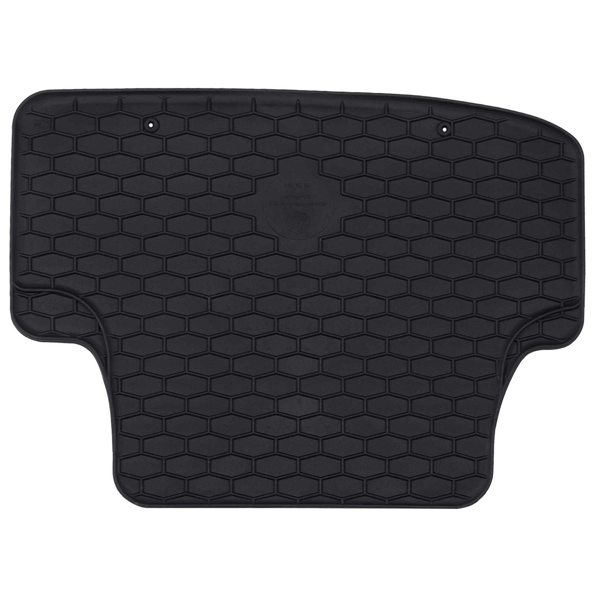 Auto tepih 4 pcs Crna odgovara za VW GOLF VIII MHEV 2020- Guma