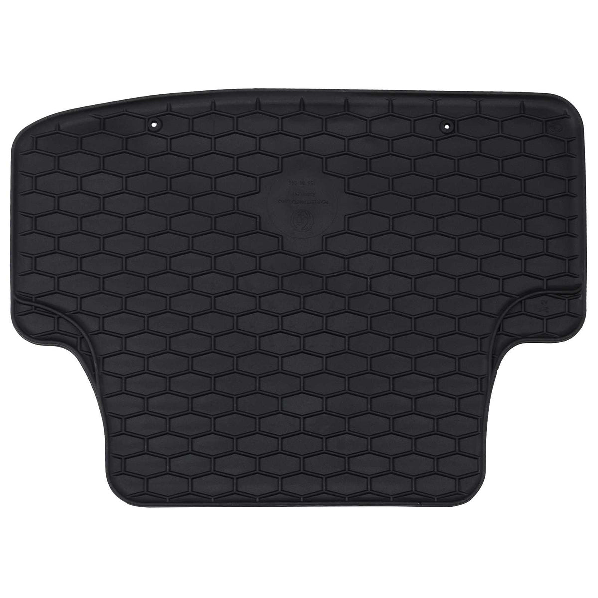 Auto tepih 4 pcs Crna odgovara za VW GOLF VIII MHEV 2020- Guma
