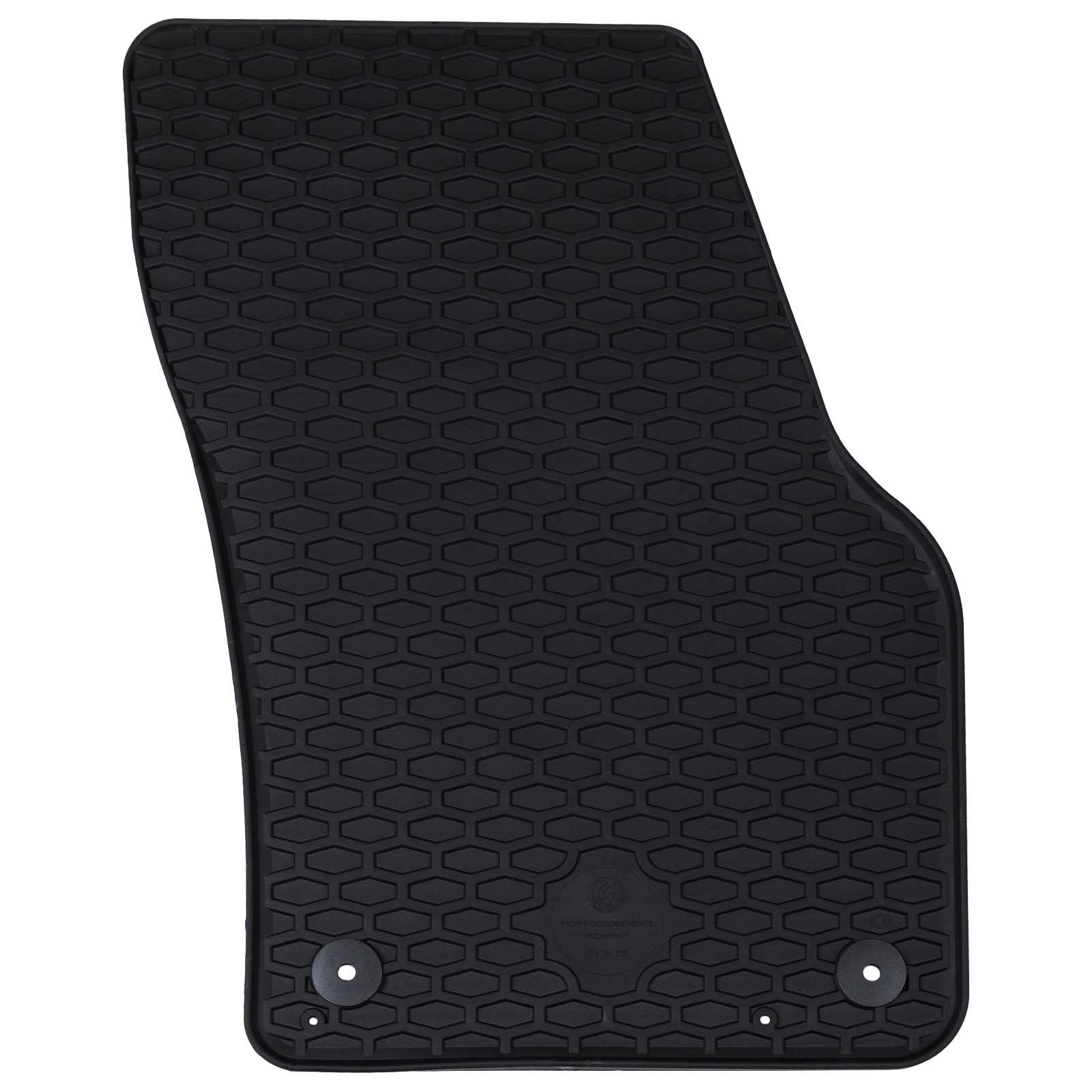 Auto tepih 4 pcs Crna prikladno za VW TIGUAN TDI 2024- Guma