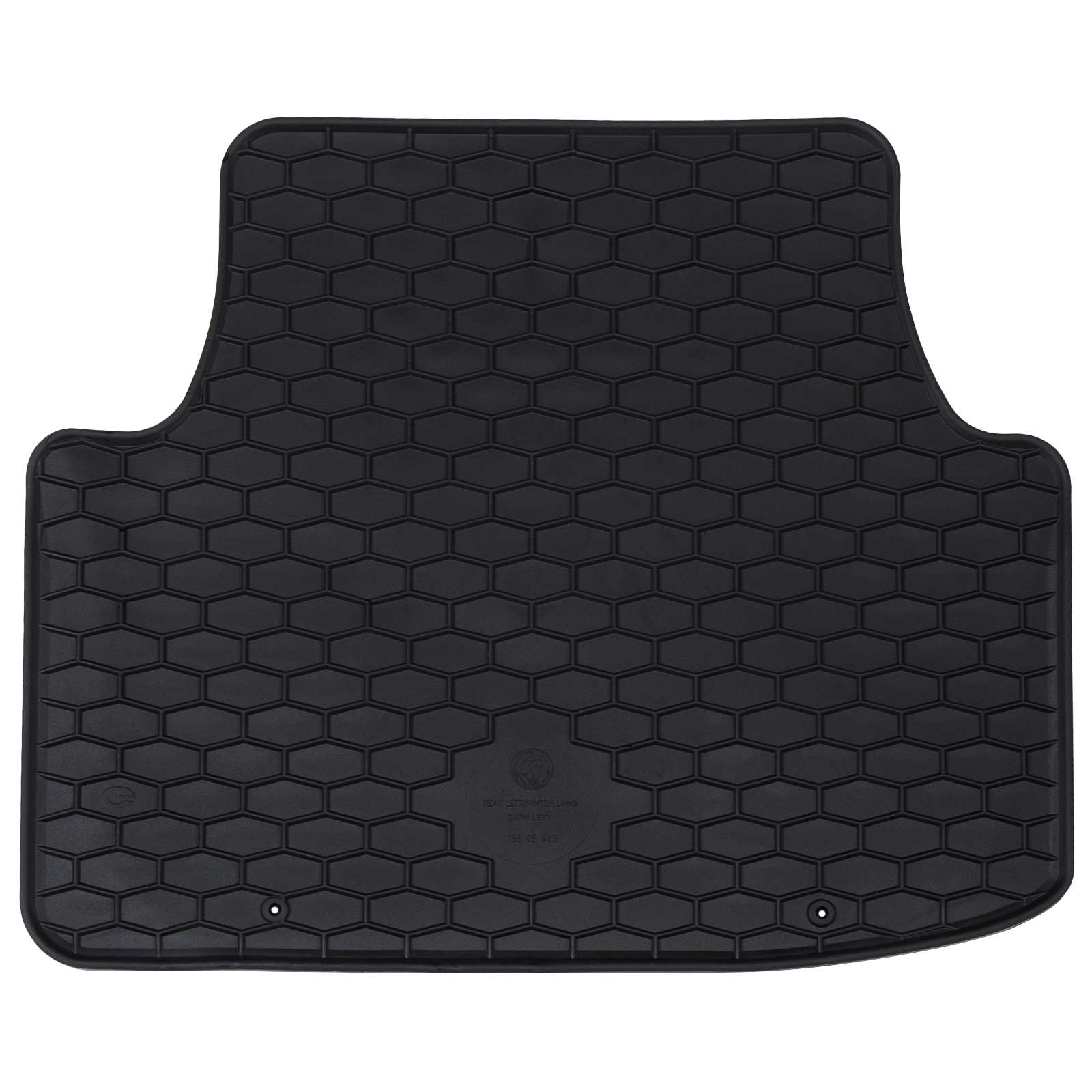 Auto tepih 4 pcs Crna prikladno za VW TIGUAN TDI 2024- Guma