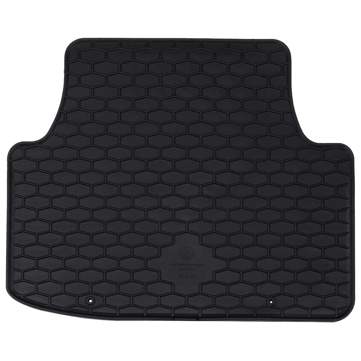 Auto tepih 4 pcs Crna prikladno za VW TIGUAN TDI 2024- Guma