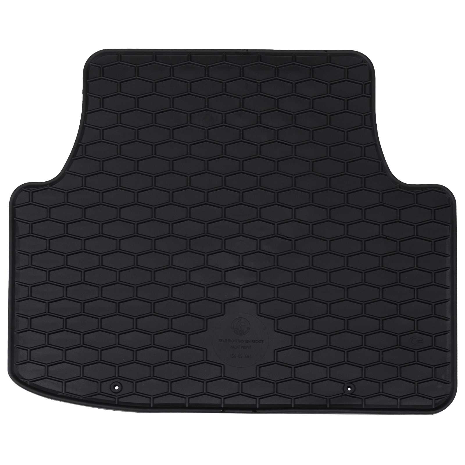 Auto tepih 4 pcs Crna prikladno za VW TIGUAN TDI 2024- Guma
