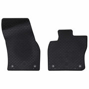 Auto tepih 2 pcs Crna prikladno za VW CADDY 2020- Guma