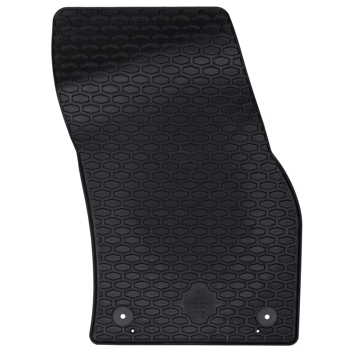 Auto tepih 2 pcs Crna prikladno za VW CADDY 2020- Guma