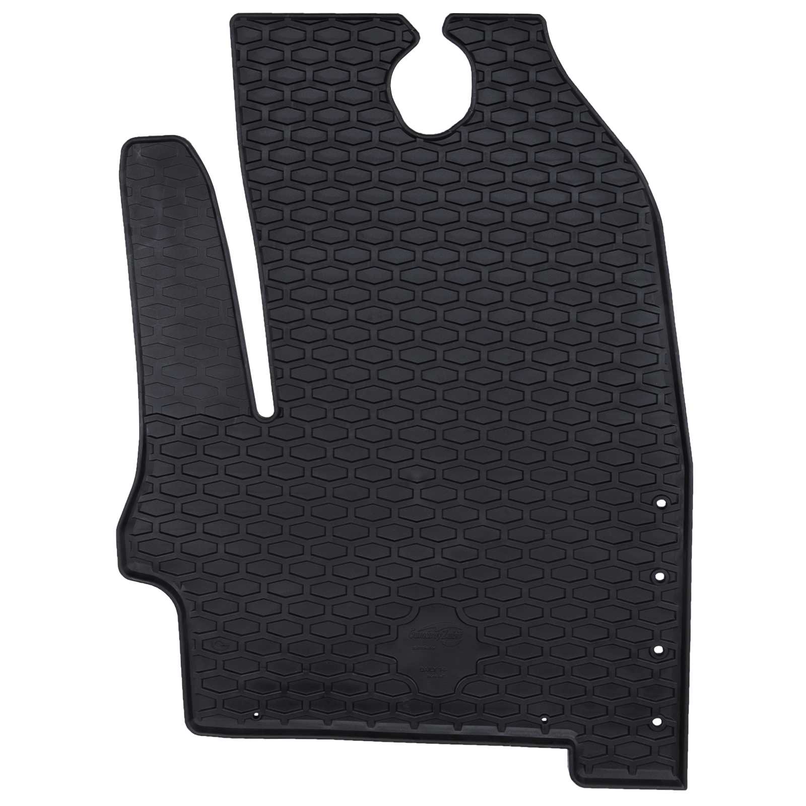 Auto tepih 3 pcs Crna prikladno za Iveco DAILY 2014- Guma