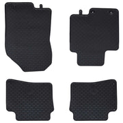 Auto tepih 4 pcs Crna prikladno za Hyundai i20 2020- Guma
