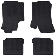 Auto tepih 4 pcs Crna prikladno za ŠKODA OCTAVIA I 1997-2004