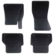 Auto tepih 4 pcs Crna prikladno za Audi A6 / A7 2018-2025 4D Aft.
