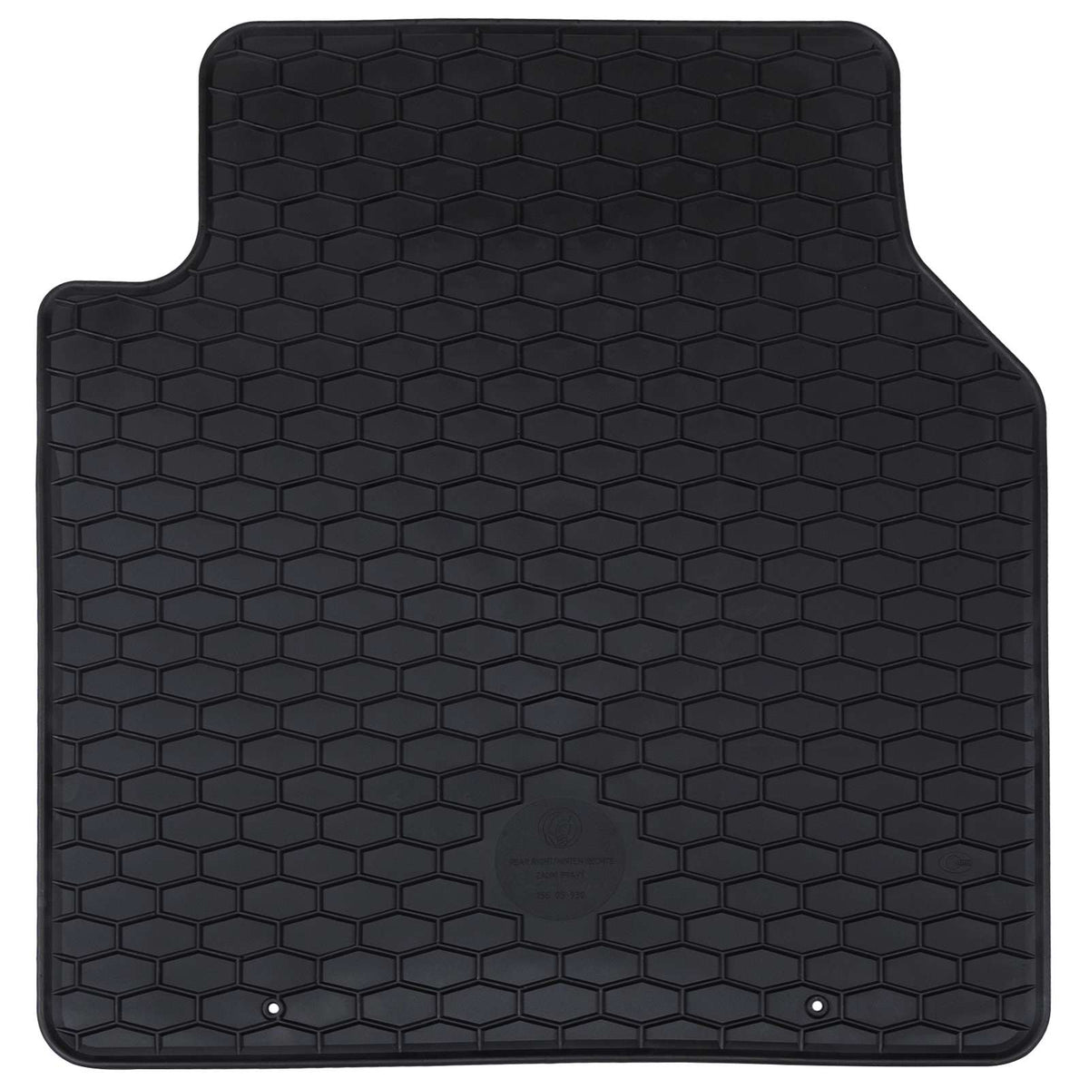 Auto tepih 4 pcs Crna prikladno za VW ID.7 2023- Guma