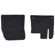 Auto tepih 2 pcs Crna Guma