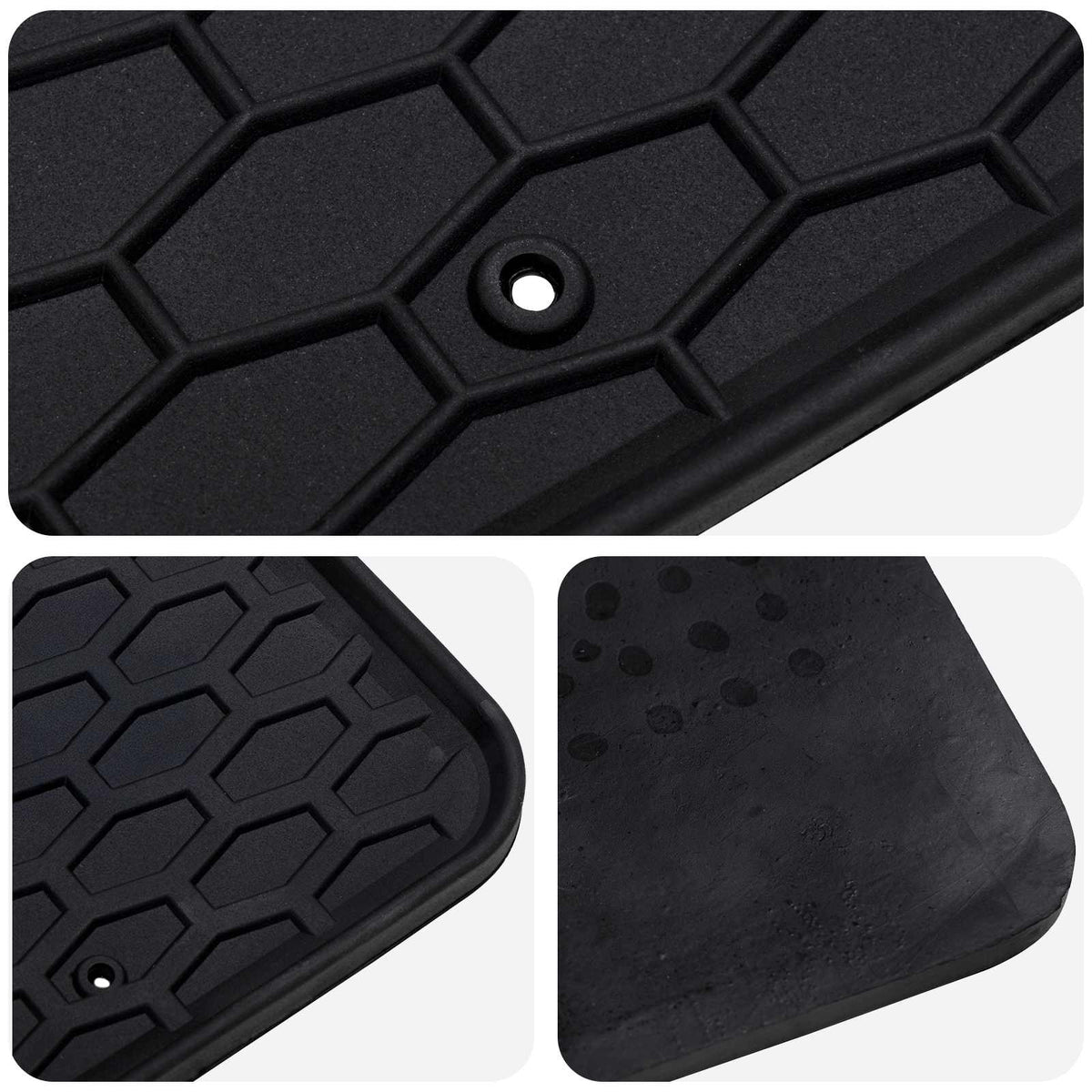 Auto tepih 4 pcs Crna Pogodno za Toyota AYGO X 2022- Guma