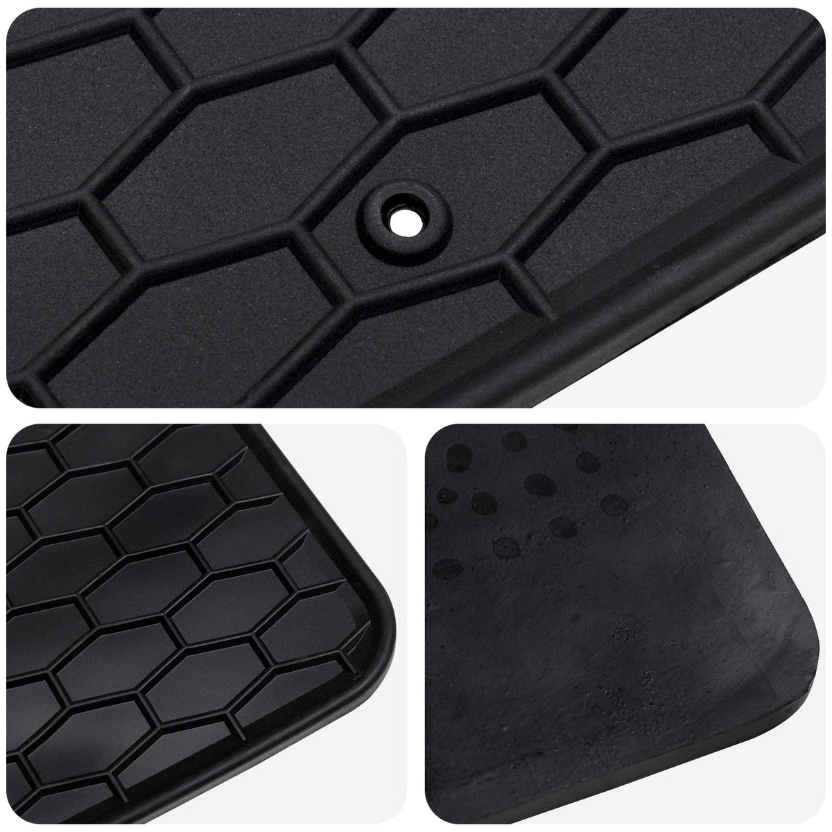 Auto tepih 4 pcs Crna Pogodno za Suzuki VITARA 2015- Guma