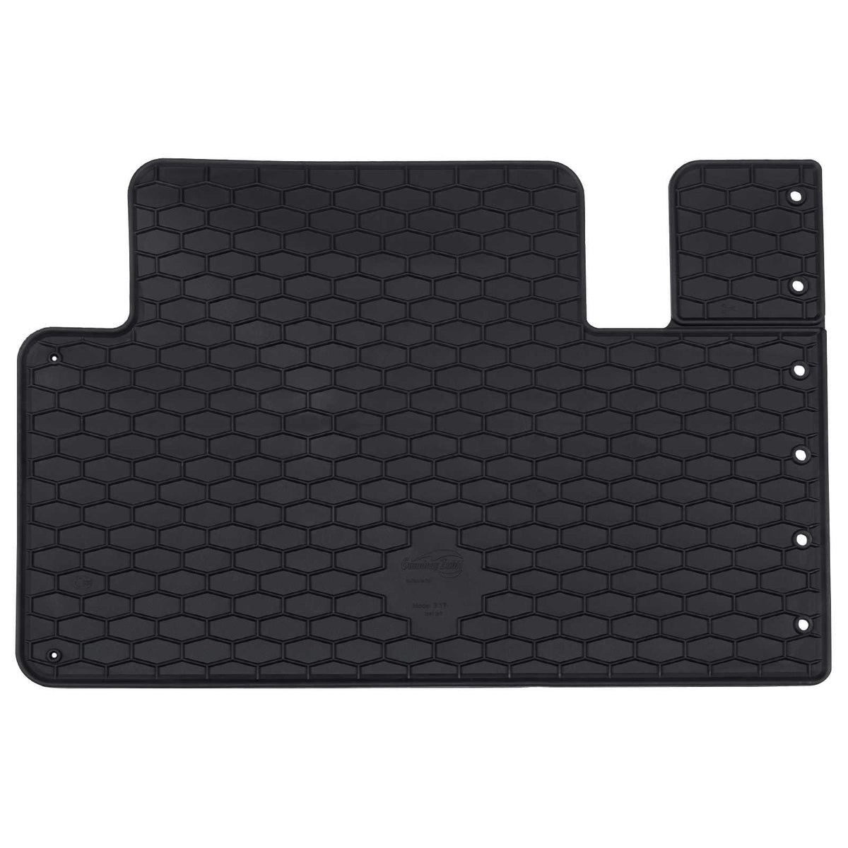 Auto tepih 4 pcs Crna prikladno za Tesla MODEL 3 2017- 4D Aft