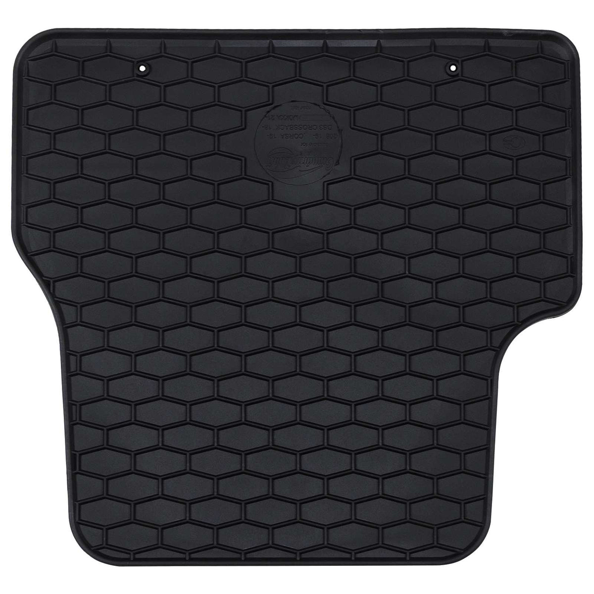 Auto tepih 4 pcs Crna prikladno za DS3 2019- Guma