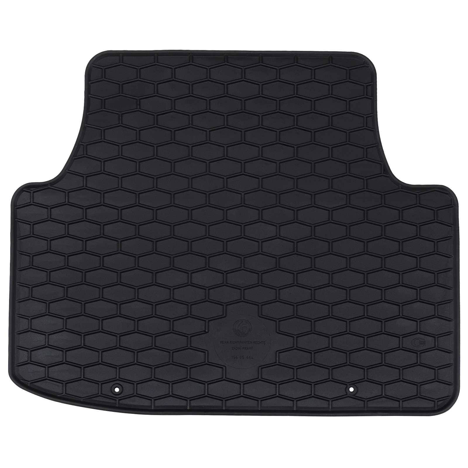 Auto tepih 4 pcs Crna prikladno za VW GOLF VIII Variant 2020-