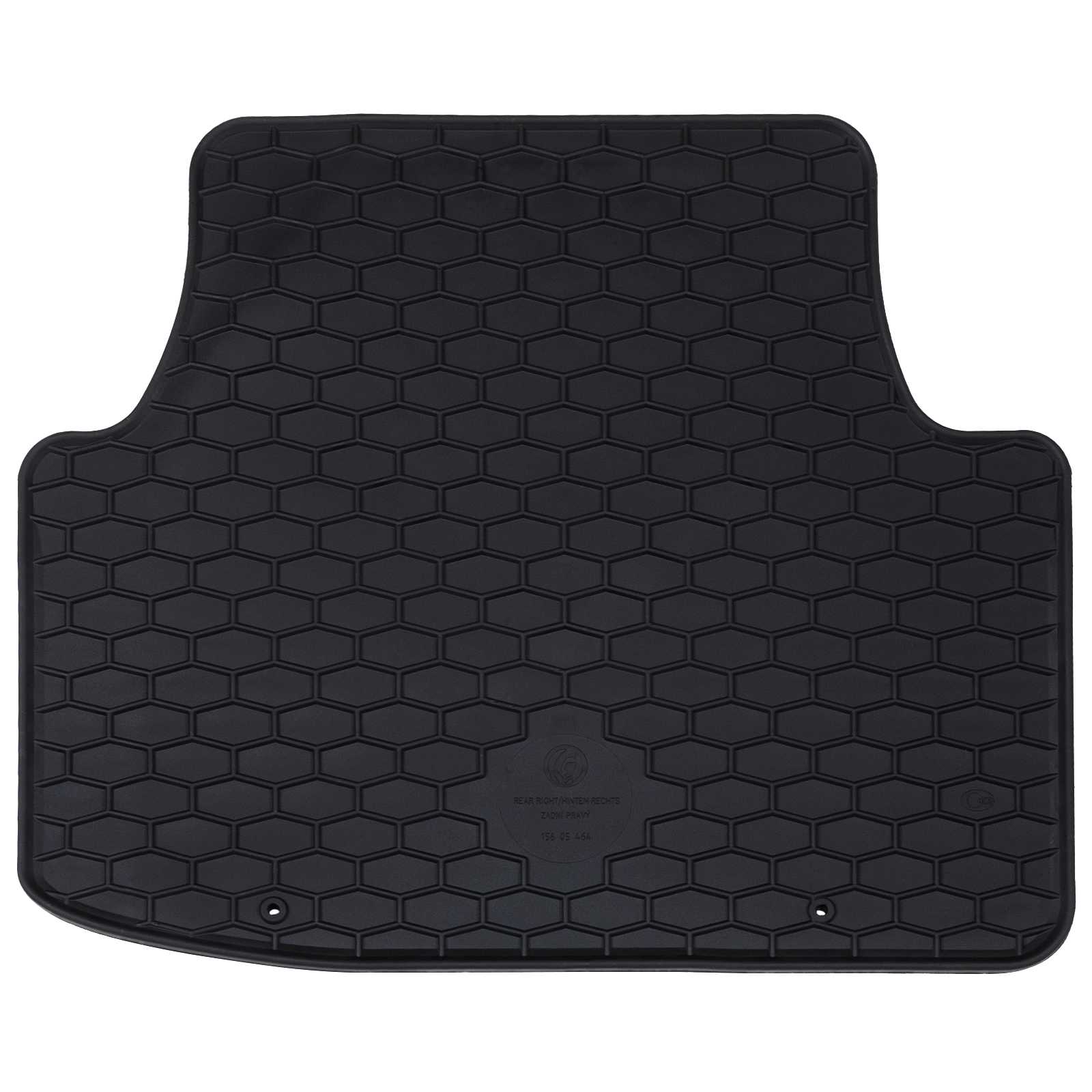 Auto tepih 4 pcs Crna prikladno za VW TIGUAN MHEV & PHEV 2024-