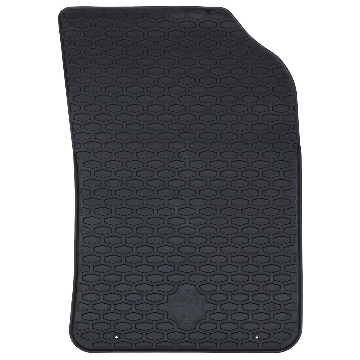 Auto tepih 4 pcs Crna prikladno za C3 2017-2024 Guma