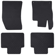 Auto tepih 4 pcs Crna prikladno za 308 SW 2021- Guma