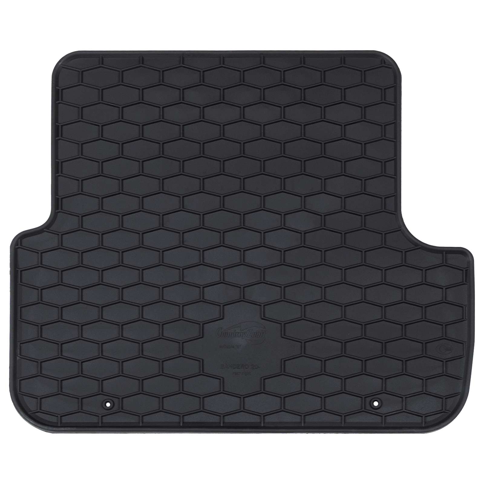 Auto tepih 4 pcs Crna Pogodno za SANDERO 2020- Guma