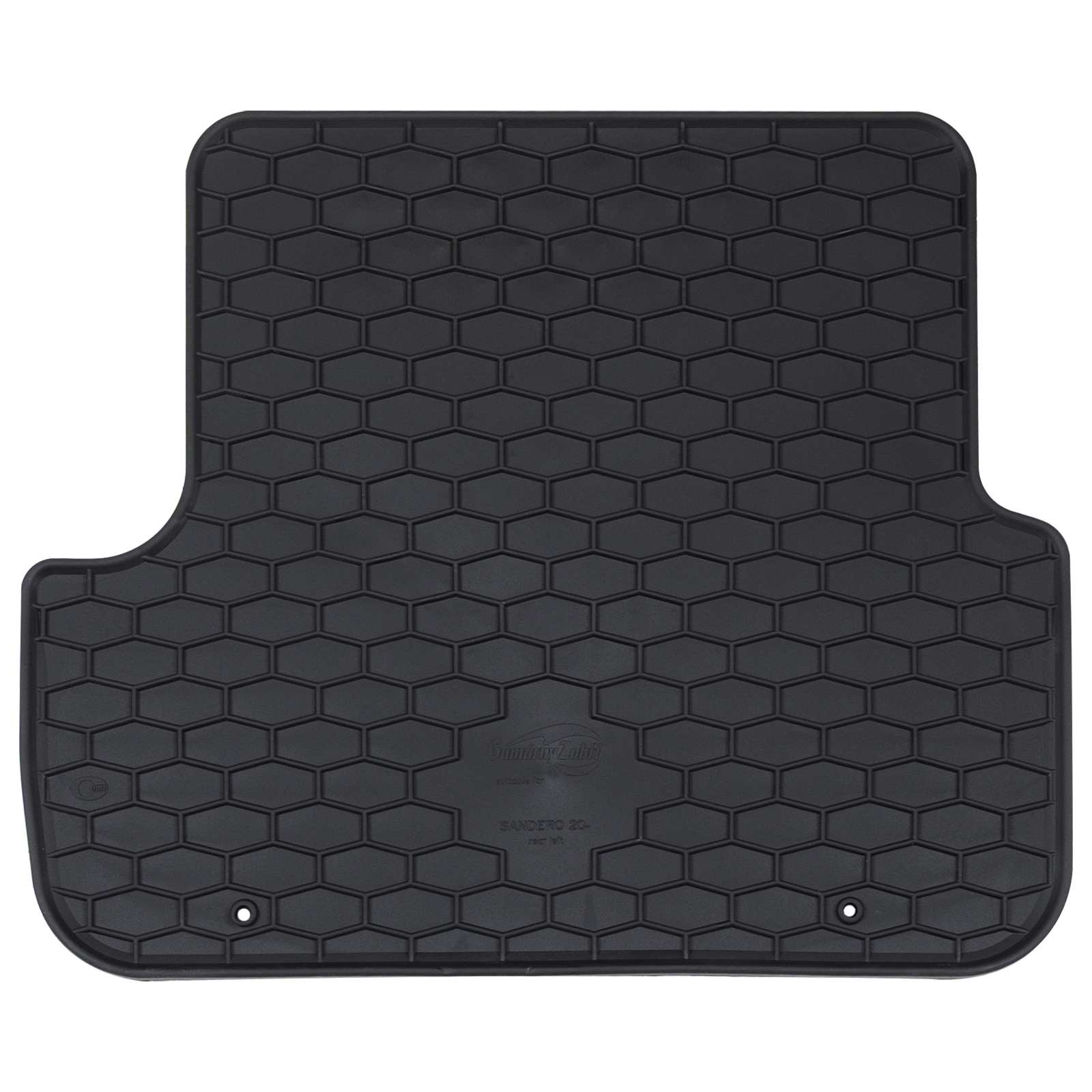 Auto tepih 4 pcs Crna Pogodno za SANDERO 2020- Guma
