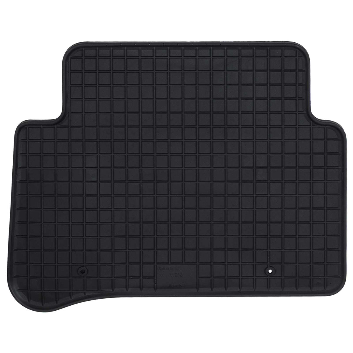 Auto tepih 4 pcs Crna prikladno za MERCEDES E 2009-2016 Guma
