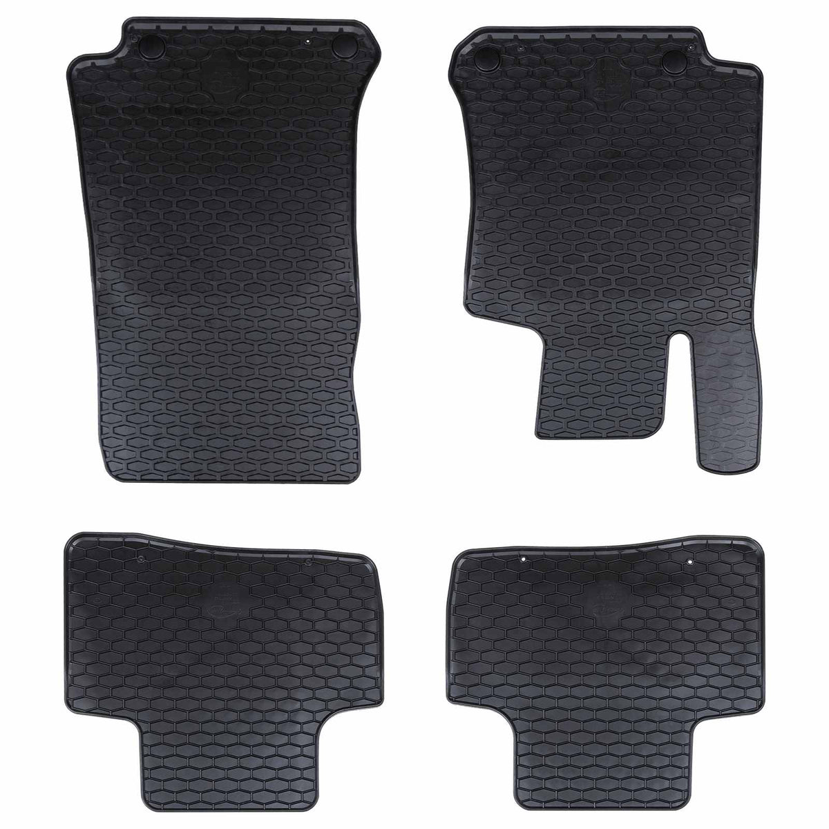 Auto tepih 4 pcs Crna prikladno za GLC 2016-2022 Guma