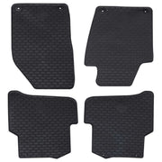Auto tepih 4 pcs Crna prikladno za FABIA III 2014-2022 Guma