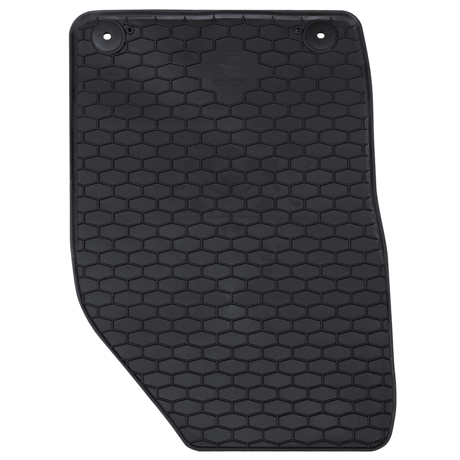 Auto tepih 4 pcs Crna prikladno za FABIA III 2014-2022 Guma