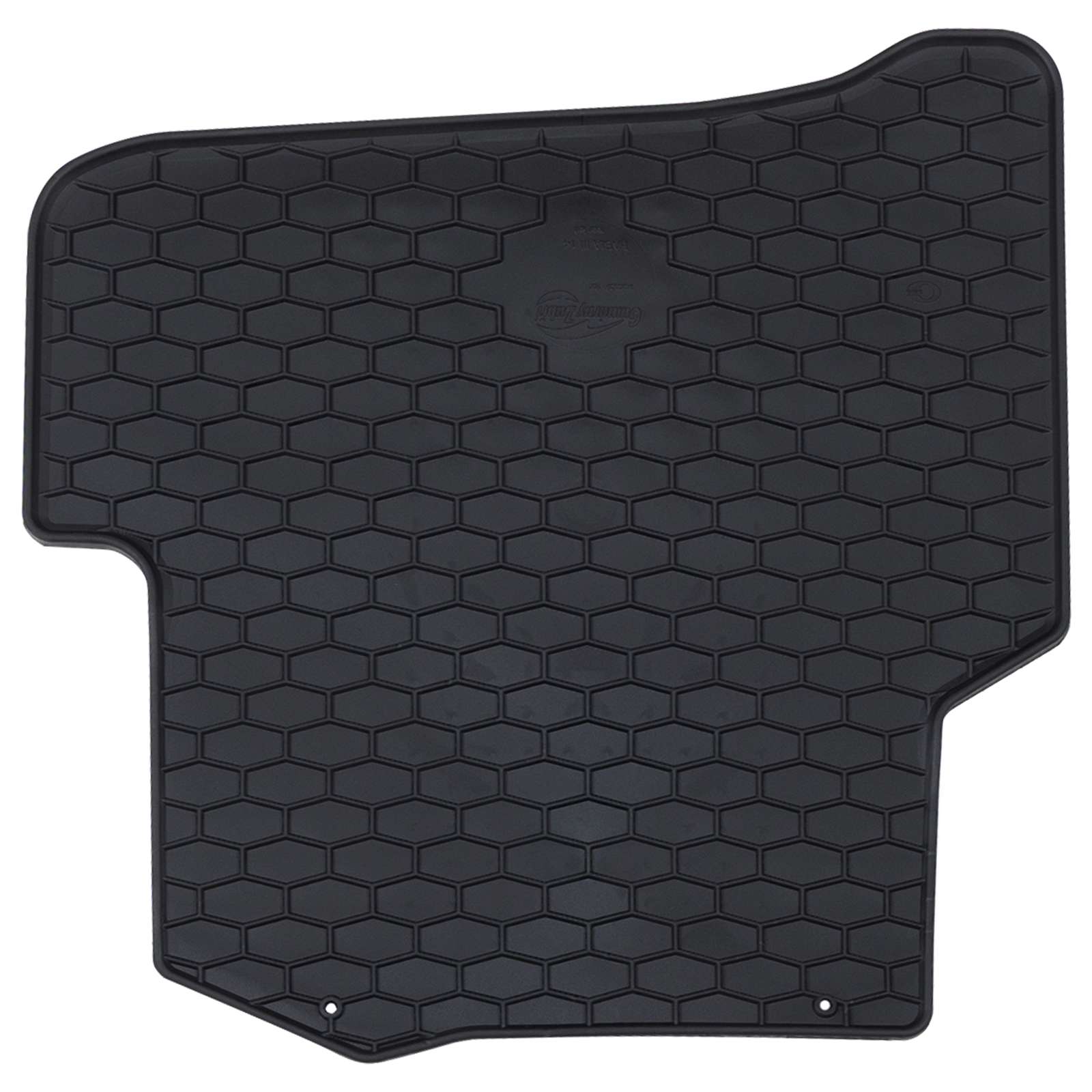 Auto tepih 4 pcs Crna prikladno za FABIA III 2014-2022 Guma