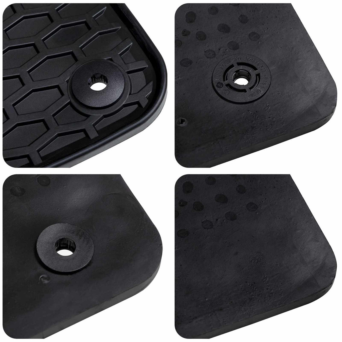 Auto tepih 4 pcs Crna prikladno za Volvo S60 / V60 2019- 4D Aft