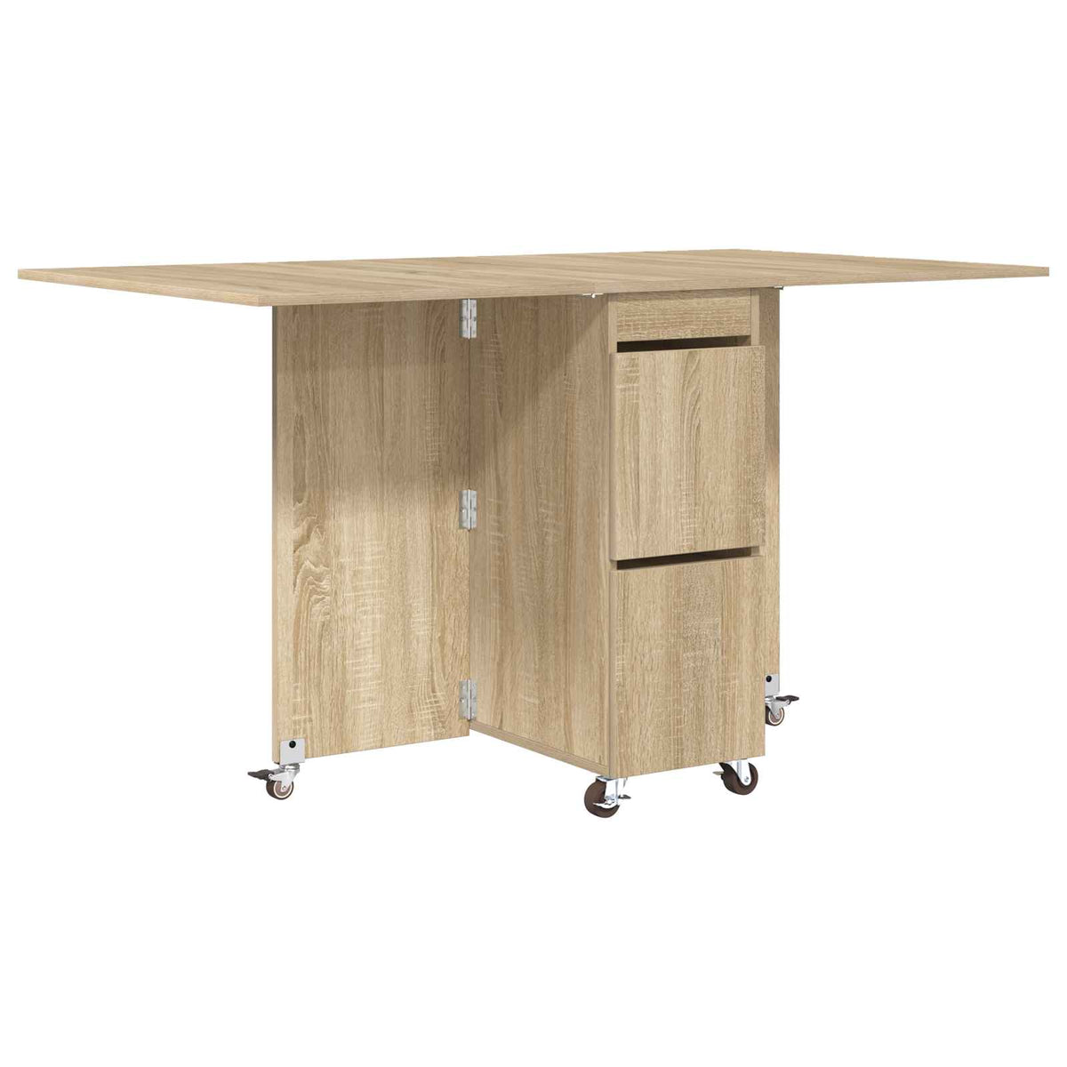 Blagovaonski stol 140 x 80 x 77 cm Konstruirano drvo Pravokutni