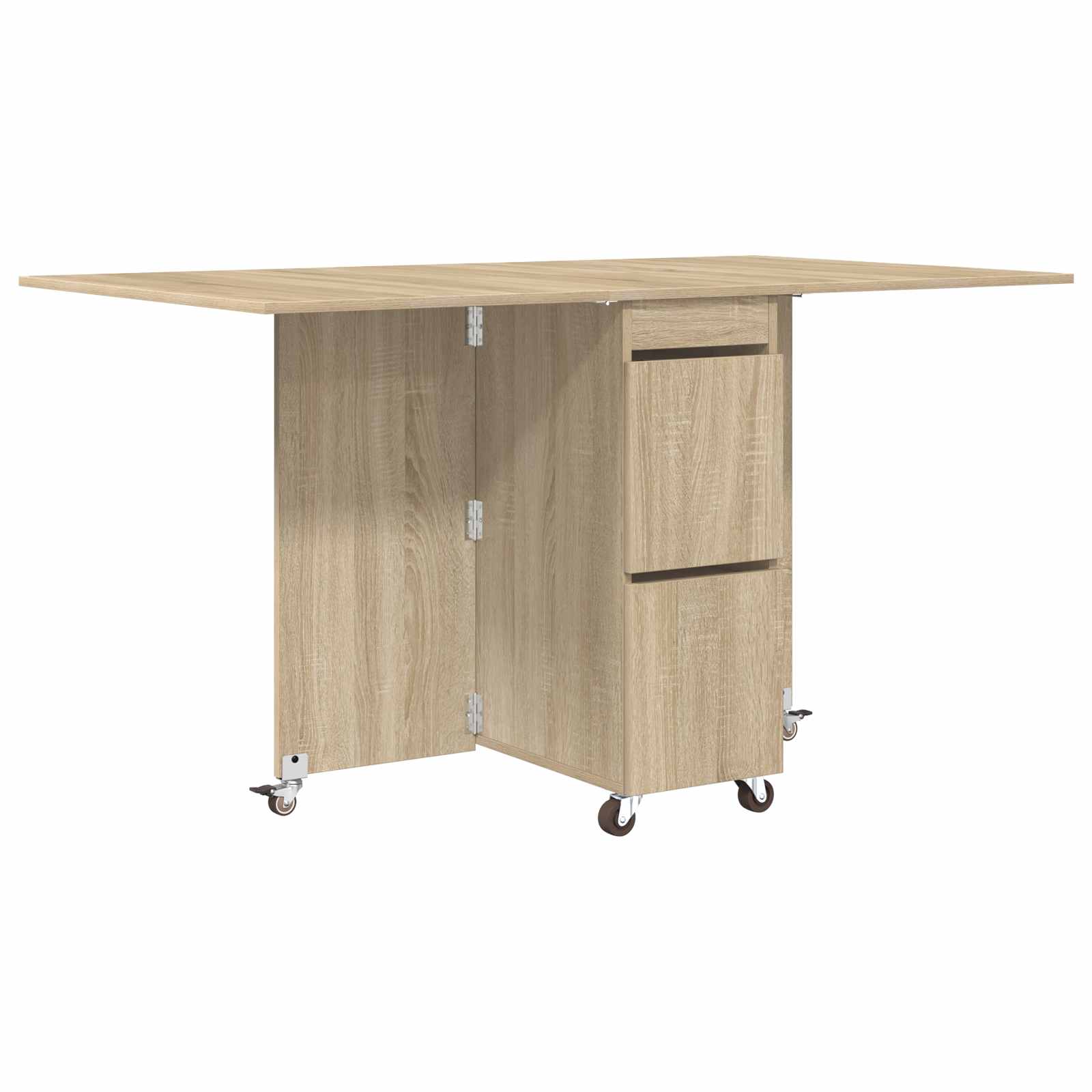 Blagovaonski stol 140 x 80 x 77 cm Konstruirano drvo Pravokutni