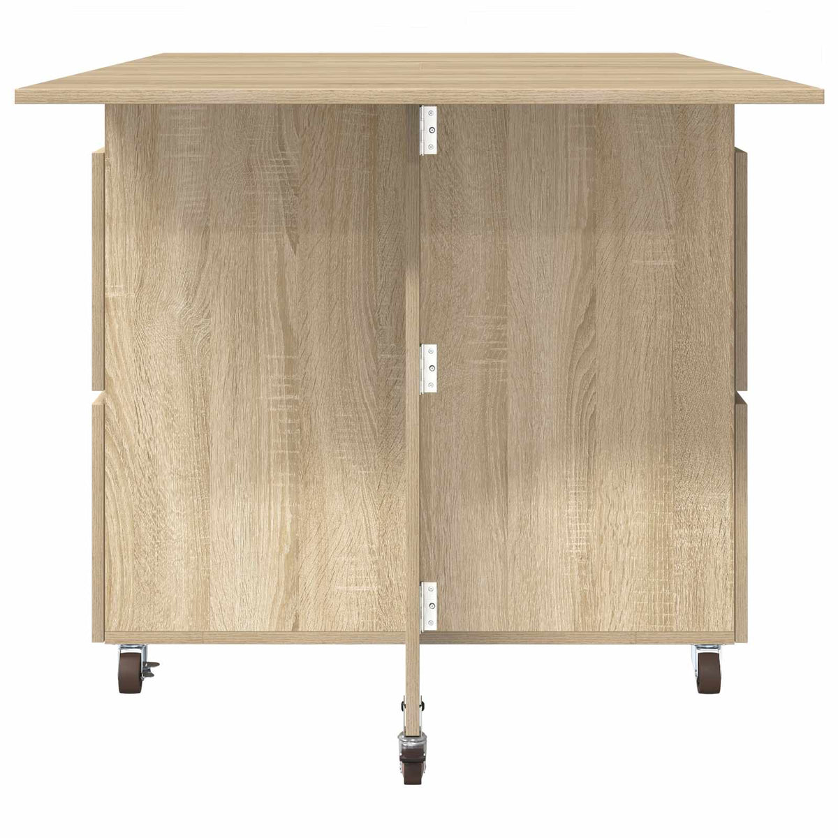 Blagovaonski stol 140 x 80 x 77 cm Konstruirano drvo Pravokutni