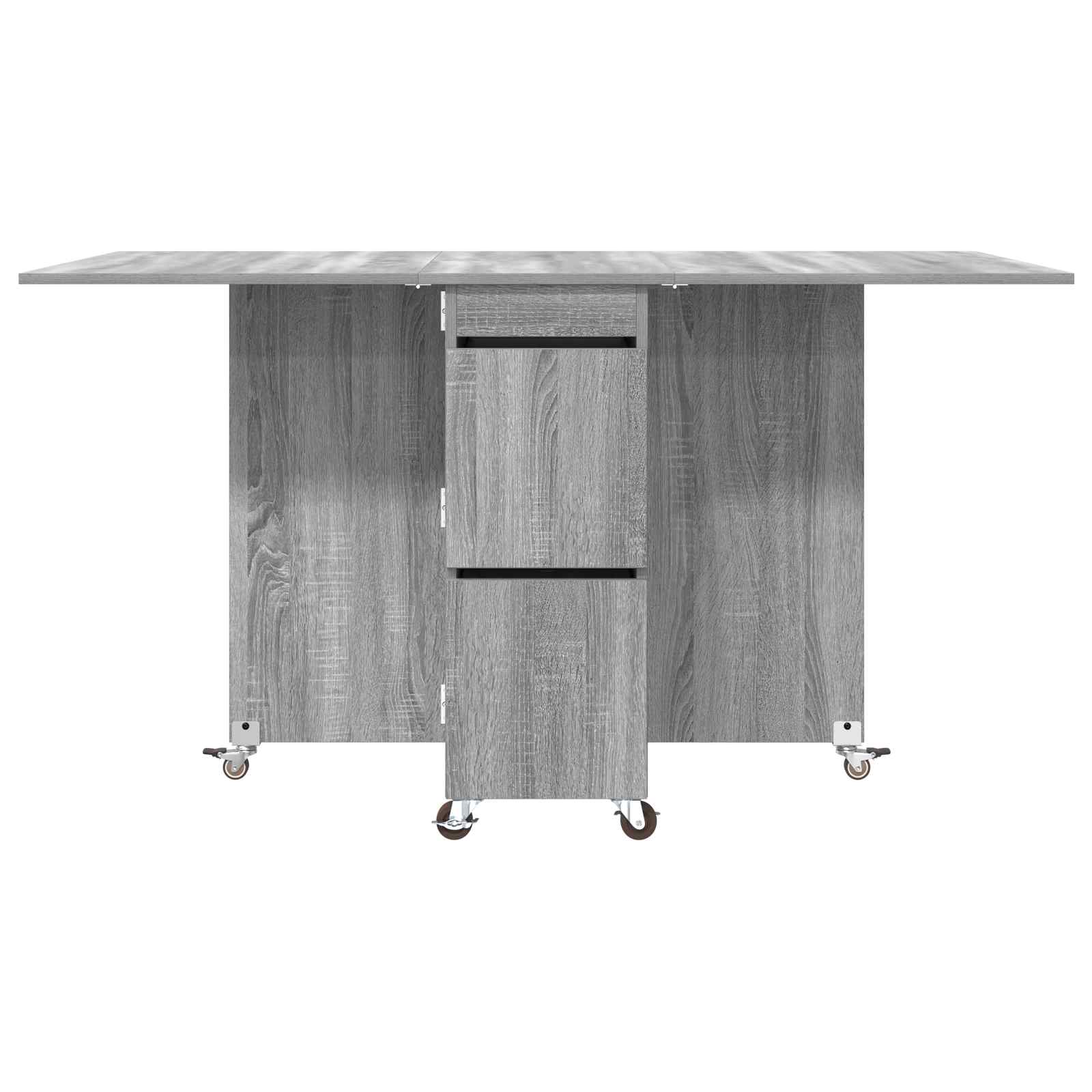 Blagovaonski stol 2 pcs 140 x 80 x 77 cm Konstruirano drvo
