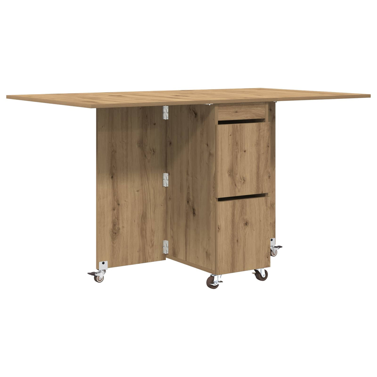 Blagovaonski stol 140 x 80 x 77 cm Konstruirano drvo Pravokutni