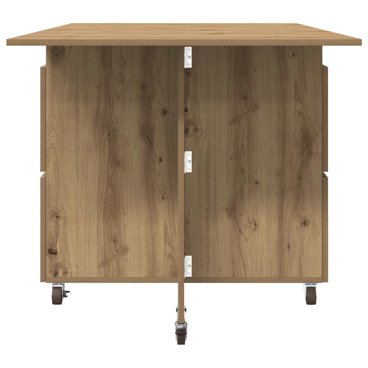 Blagovaonski stol 140 x 80 x 77 cm Konstruirano drvo Pravokutni