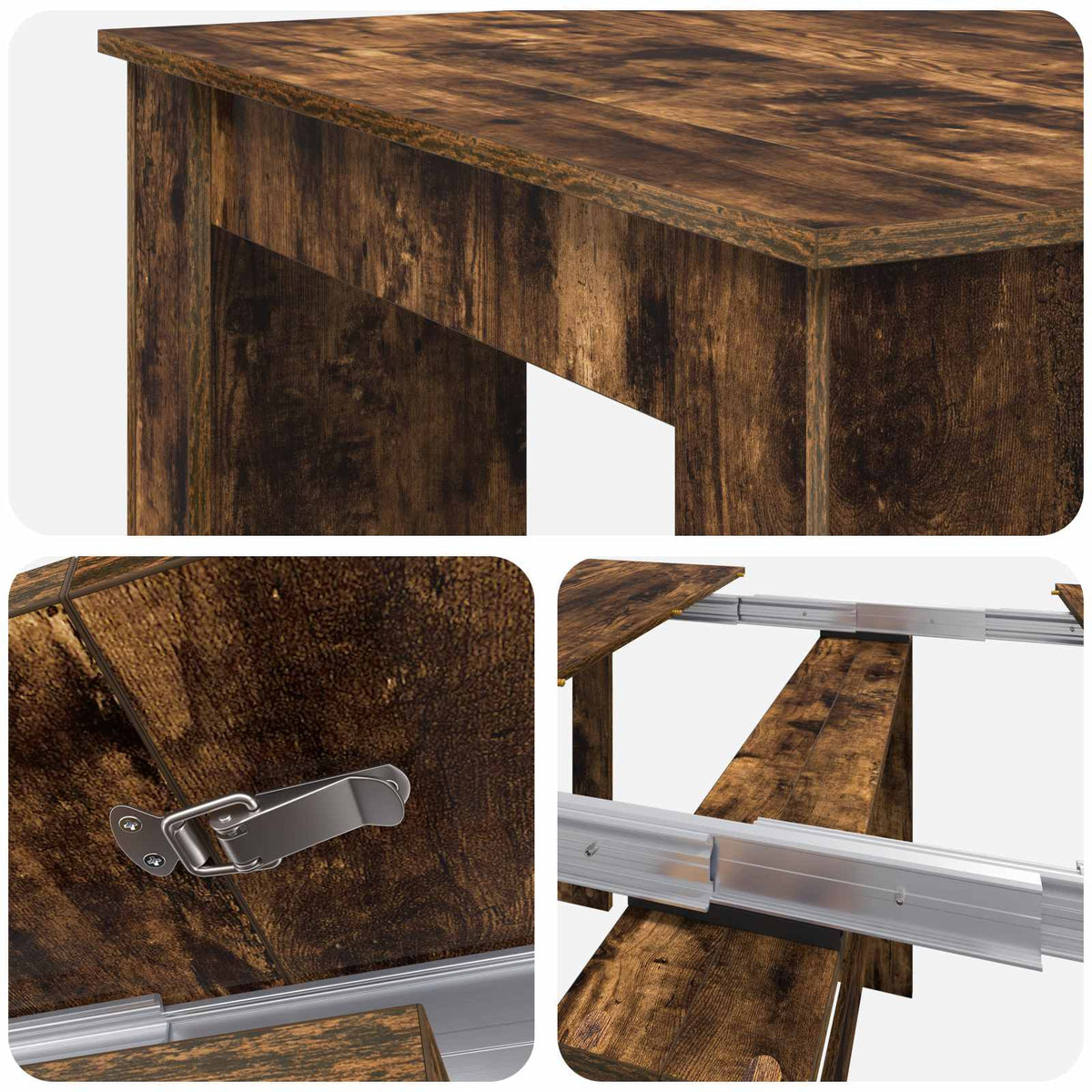 Blagovaonski stol 180 x 85 x 75 cm Konstruirano drvo