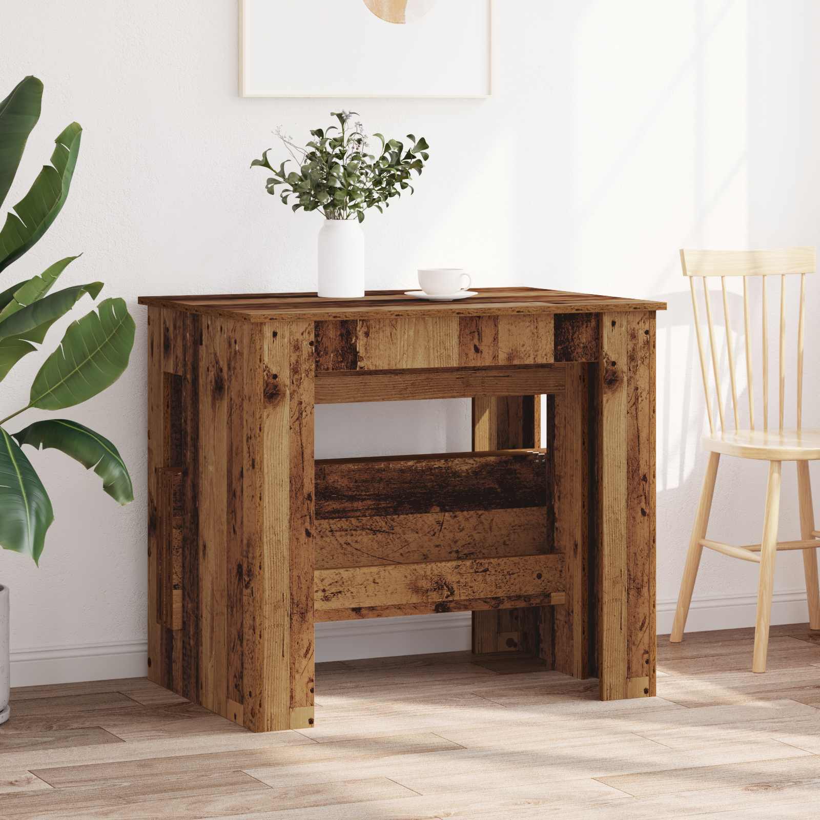 Blagovaonski stol 180 x 85 x 75 cm Konstruirano drvo Staro drvo