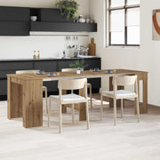Blagovaonski stol 240 x 85 x 75 cm Konstruirano drvo Pravokutni