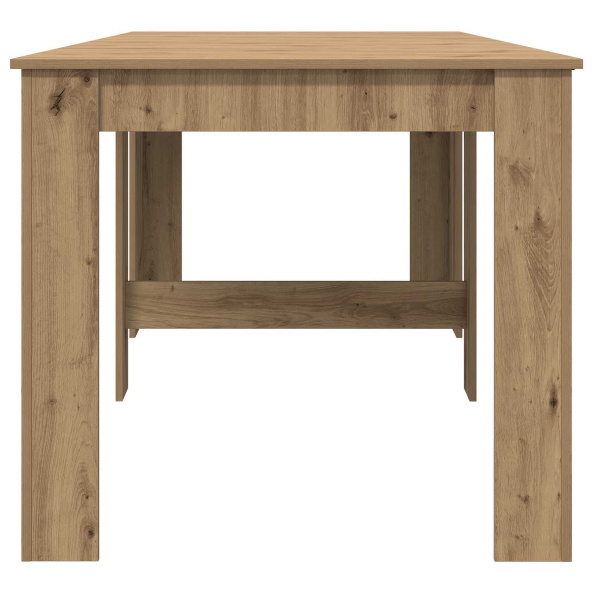 Blagovaonski stol 240 x 85 x 75 cm Konstruirano drvo Pravokutni