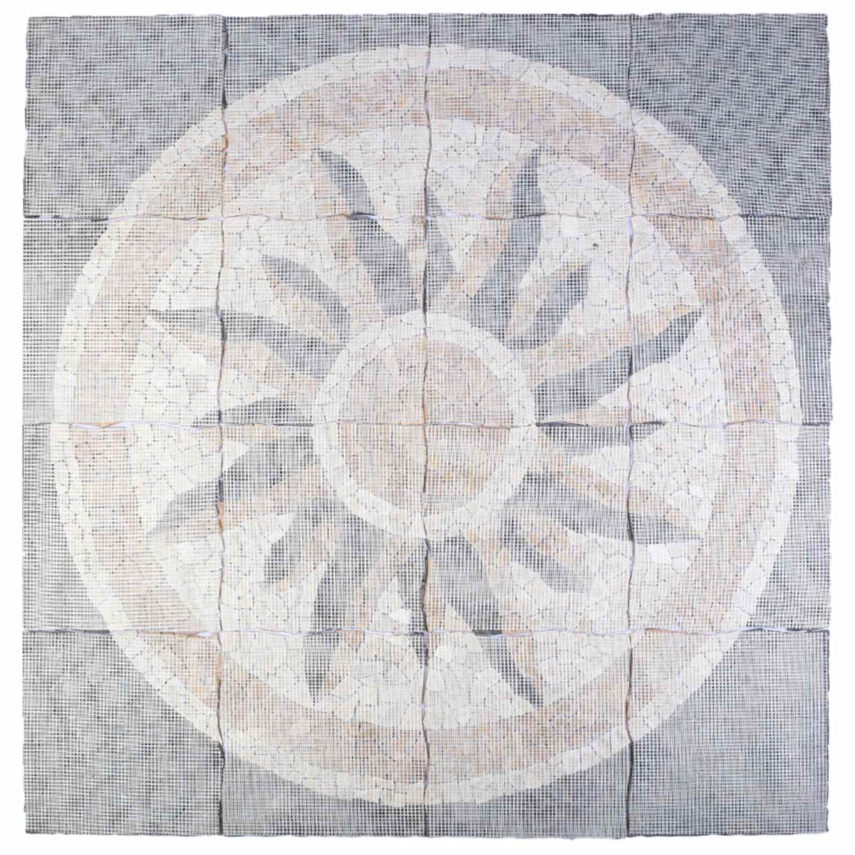 Mosaik pločice sa suncem Šareni 120 x 120 cm Mramor