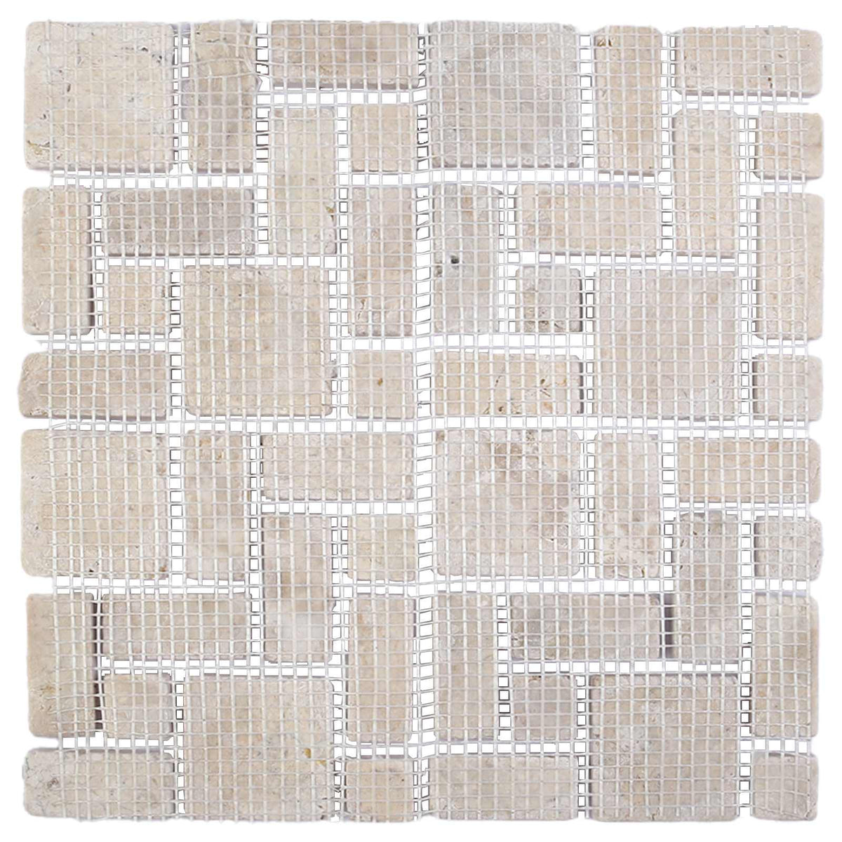Mozaik pločice Krem 30 x 30 cm Mramor
