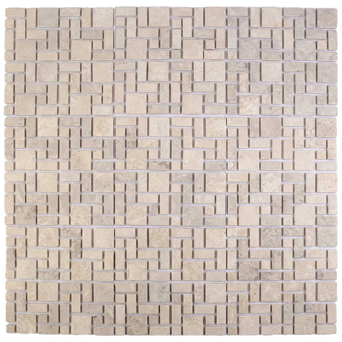 Mozaik pločice Krem 30 x 30 cm Mramor