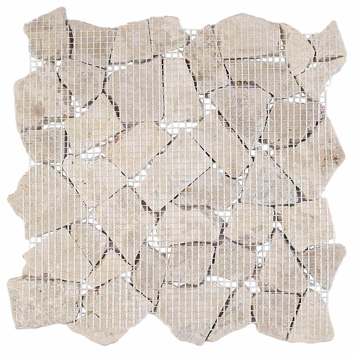 Mozaik pločice Krem 30 x 30 cm Mramor