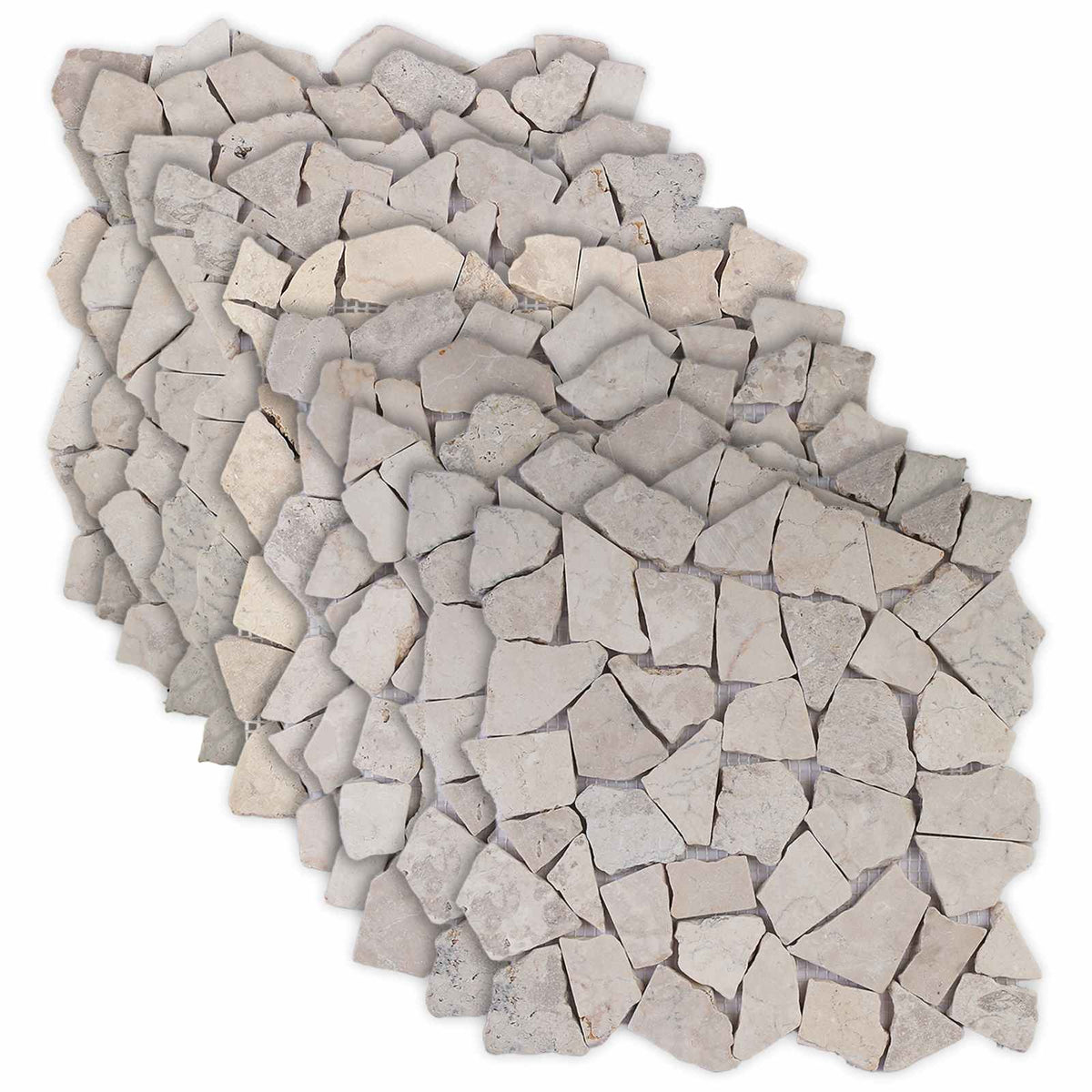 Mozaik pločice Krem 30 x 30 cm Mramor
