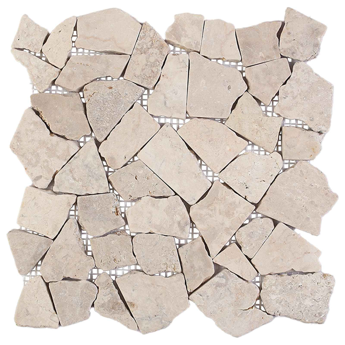Mozaik pločice Krem 30 x 30 cm Mramor