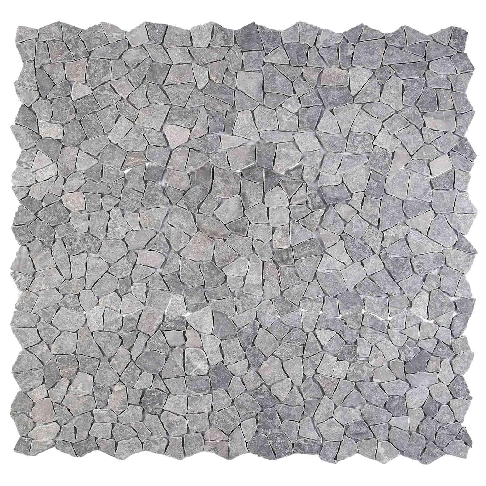 Mozaik pločice Svjetlosiva 30 x 30 cm Mramor