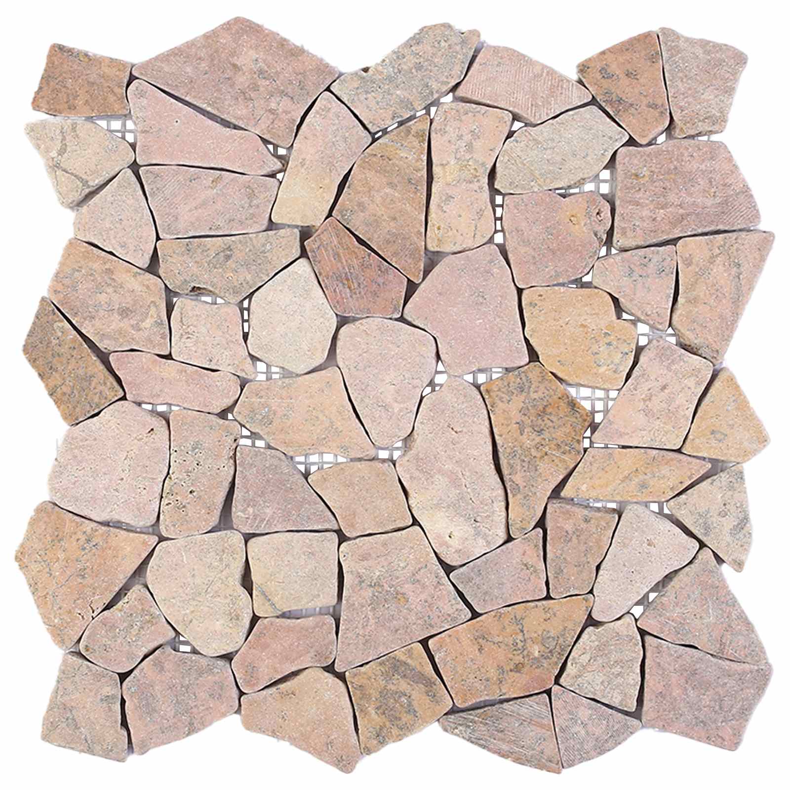 Mozaik pločice Crvena 30 x 30 cm Mramor